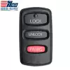 1998-2003 Keyless Entry Remote for Mitsubishi Montero E4EG8D-522M-A ILCO LookAlike