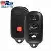 1994-2004 Keyless Entry Remote Key for Toyota 89742-AC050 HYQ12BBX, HYQ12BAN, HYQ1512Y ILCO LookAlike