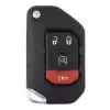 Smart Flip Remote for Jeep OHT1130261 68416784AA 4 Button 4A Chip