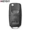 KEYDIY Flip Remote VW Style 3 Buttons B01-3