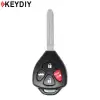 KEYDIY Car Remote Key Toyota Style 4 Buttons With Panic B05-4