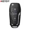 KEYDIY Flip Remote Ford Style 4 Buttons With Panic B12-4