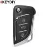 KEYDIY KD Universal Car Flip Remote Key Knife Style 3 Buttons B30