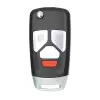 KEYDIY Universal Wireless Flip Remote Key Audi Type 4 Buttons NB27-4