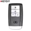 KEYDIY KD Universal Smart Proximity Remote Key Honda Style 4 Buttons ZB14-4