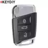 KEYDIY Universal Smart Proximity Remote Key VW Style 3 Button ZB17