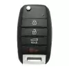 Flip Remote Key for Kia Rio 95430-1W023 TQ8-RKE-3F05 4 Button