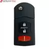 2004-2008 Remote Head Key for Mazda RX-8 / 6 KPU41788 GP7A-67-5RYB Strattec 5941430