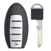 Smart Proximity Key For 2016-2018 Nissan Murano, Pathfinder Infiniti QX60 5 Button 285E3-5AA5C