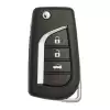 Flip Remote Key for Toyota Camry Corolla 89070-06790 HYQ12BFB H Chip