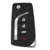 Flip Remote Key for 2011-2014 Toyota GQ43VT20T Chip G
