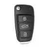 Xhorse Wire Flip Remote A6L Style Silicagel 3 Buttons  XKA600EN