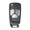Xhorse Wire Flip Remote Key Audi Style 3 Buttons XKAU01EN
