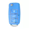 Xhorse Wire Flip Remote B5 Style Extreme Blue 3 Buttons XKB503EN
