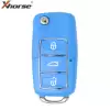 Xhorse Wire Flip Remote B5 Style Extreme Blue 3 Buttons XKB503EN