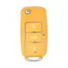 Xhorse Wire Flip Remote Key b5 Style Extreme Yellow 3 Buttons XKB505EN