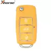 Xhorse Wire Flip Remote Key b5 Style Extreme Yellow 3 Buttons XKB505EN