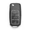 Xhorse Wire Flip Remote Key B5 Style 3 Buttons Extreme Black XKB506EN