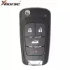 Xhorse Wire Flip Remote Key Buick Style 4 Buttons  XKBU01EN