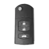 Xhorse Wire Flip Remote Mazda Style 3 Buttons XKMA00EN