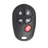 Xhorse Wire Remote Key Toyota Style Separate 5 Buttons XKTO08EN