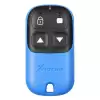 Xhorse Universal Wired Remote Key Garage Door 4 Buttons Blue Color XKXH04EN