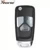 Xhorse Wireless Flip Remote Key Audi Style 3 Buttons XNAU01EN