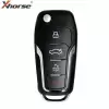 Xhorse Wireless Flip Remote Key Ford Style 4 Buttons XNFO01EN