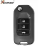 Xhorse Wireless Flip Remote Key Honda Style 3 Buttons  XNHO00EN
