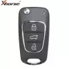 Xhorse Wireless Flip Remote Key Hyundai Style 3 Buttons XNHY02EN