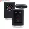 Cadillac Keyless Entry Remote Strattec 5923880 Driver 2 5 Button