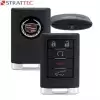 Cadillac CTS Wagon Keyless Remote Key Strattec 5923884 5 Button Driver 2