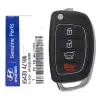 2013-2016 Hyundai Santa Fe Flip Remote Key 95430-4Z100 TQ8-RKE-3F04