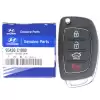 2014-2017 Hyundai Sonata Flip Remote Key 95430-C1000 TQ8-RKE-4F16