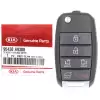 2015-2018 KIA Sedona Keyless Remote Flip Key 6 Button 95430-A9300 TQ8-RKE-4F21