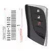 2020-2022 Lexus UX200 Smart Proximity Remote 8990H-76100 HYQ14FBZ Board 3410