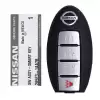 2009-2014 Nissan Murano Smart Keyless Remote Key 4 Button 285E3-1AA7B KR55WK49622