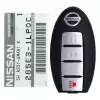 2017-2020 Nissan Armada Smart Keyless Remote Key 4 Button 285E3-1LP0C CWTWB1U787