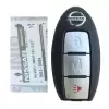 2018-2021 Nissan Kicks, Rogue Smart Keyless Remote Key 3 Button 285E3-5RA0A KR5TXN1
