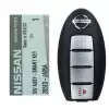 2007-2014 Nissan Altima, Maxima Smart Keyless Remote Key 4 Button 285E3-JA05A KR55WK49622 or KR55WK48903