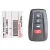2018-2022 Toyota Camry Smart Keyless Remote 89904-06220 89904-06200 HYQ14FLA HYQ14FBC
