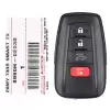 2020-2021 Toyota Highlander Hybrid Smart Keyless Remote 8990H-0E030 HYQ14FBC