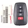 2020-22 Toyota Corolla Hybrid Smart Proximity Remote Key 8990H-12040 HYQ14FBN