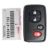 2010-2015 Toyota Prius Smart Keyless Proximity Remote 89904-47150 HYQ14ACX