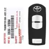Toyota Yaris Smart Keyless Proximity Key 89904-WB004 WAZSKE13D02
