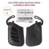 LEXUS OEM Black Smart Key Fob Remote Cover Leather Gloves PT420-00184-L4 (Pack of 2)