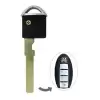 Emergency Insert Key For Nissan GT-R GTR Smart Remote Key Same As KEY00-GTR00