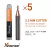 5x Xhorse Cutter 2.5mm for Condor and Dolphin  Automatic Key Cutting Machine