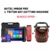 Autel MaxiIM IM608 Pro Key Programmer and Triton Key Cutting Machine Bundle Offer