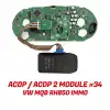 Yanhua Mini ACDP / ACDP 2 Module 34 for VW MQB RH850 IMMO Add Keys & All Key Lost & Milage Correction with License A609